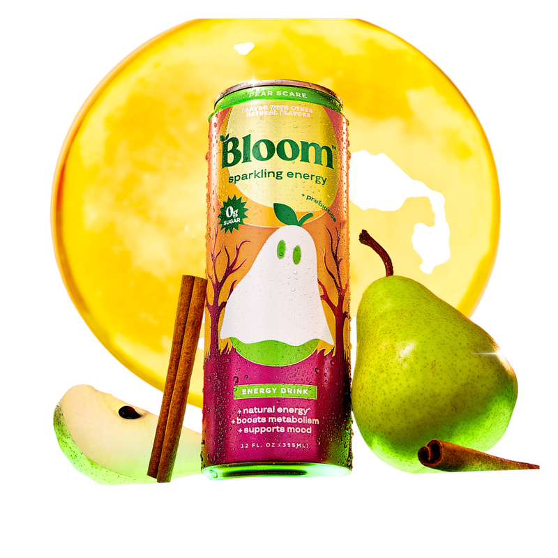 Bloom Sparkling Energy Pear Scare 12oz Can