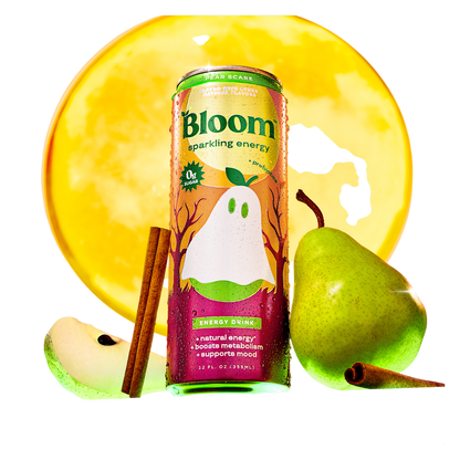 Bloom Sparkling Energy Pear Scare 12oz Can