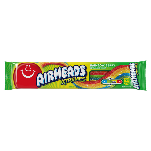 Airheads Xtremes Rainbow Berry Bar 2oz