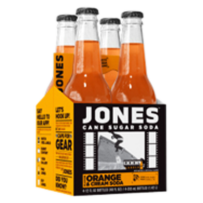 Jones Soda Orange Cream 12oz 4pk