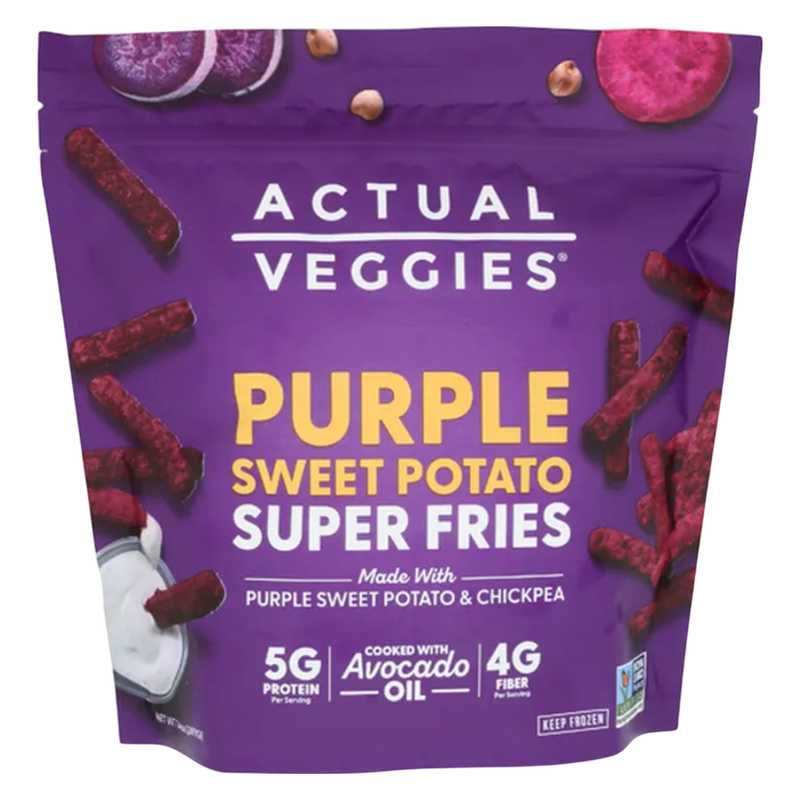 Actual Veggies Purple Sweet Potato Super Fries, 14oz