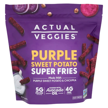 Actual Veggies Purple Sweet Potato Super Fries, 14oz