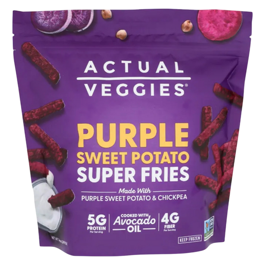 Actual Veggies Purple Sweet Potato Super Fries, 14oz