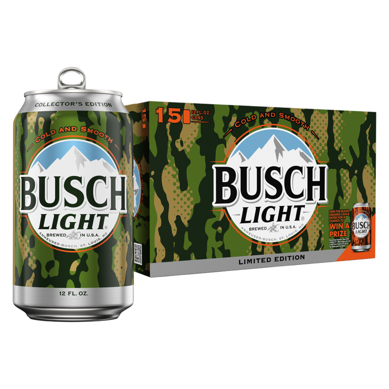 Busch Light 15pk 12oz Can 4.1% ABV