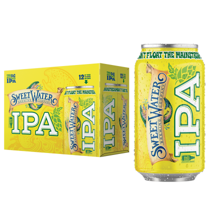 SweetWater IPA 12pk 12oz Can 6.3% ABV