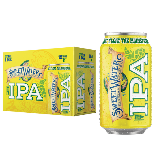 SweetWater IPA 12pk 12oz Can 6.3% ABV