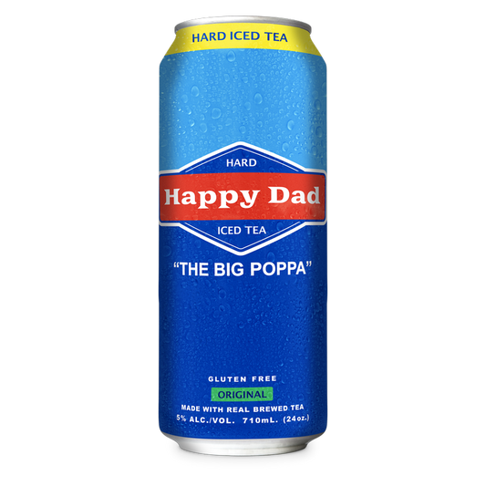 Happy Dad Hard Tea Big Poppa Single 24oz Can 5% ABV