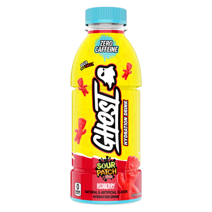 GHOST HYDRATION Sour Patch Kids Redberry 16.9oz Btl