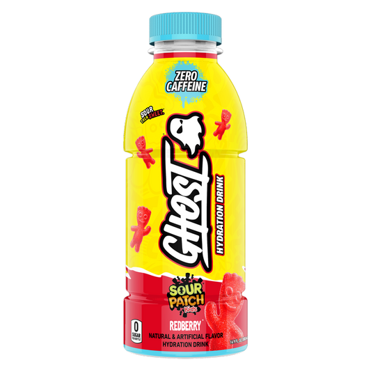 GHOST HYDRATION Sour Patch Kids Redberry 16.9oz Btl