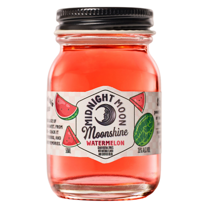 Midnight Moon Watermelon Moonshine 50ml 35% ABV