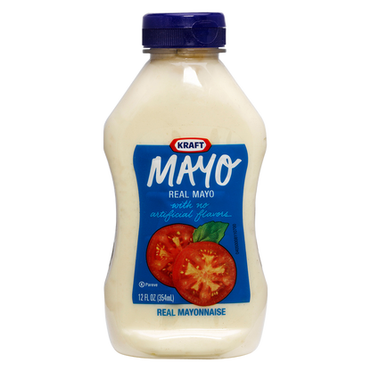 Kraft Real Mayo Creamy & Smooth Mayonnaise 12oz