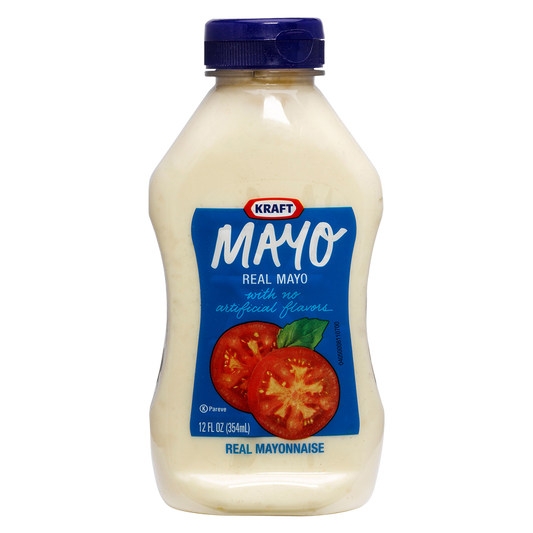 Kraft Real Mayo Creamy & Smooth Mayonnaise 12oz