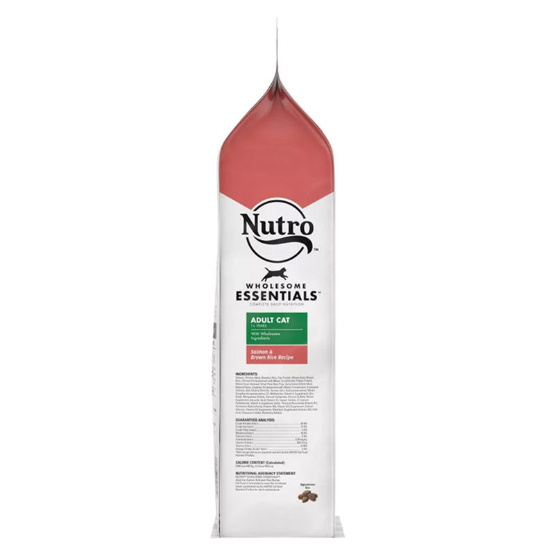Nutro Wholesome Essentials Adult Cat Salmon & Brown Rice Dry Cat Food 5lb