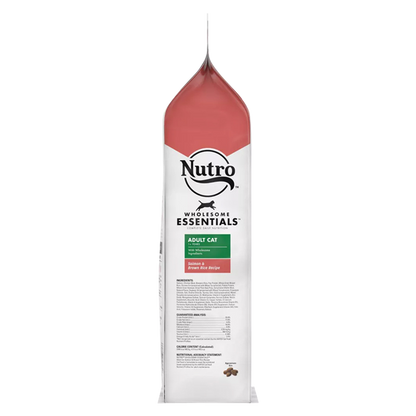 Nutro Wholesome Essentials Adult Cat Salmon & Brown Rice Dry Cat Food 5lb