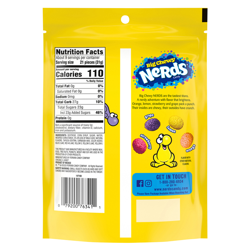 Nerds Big Chewy Candy 10oz
