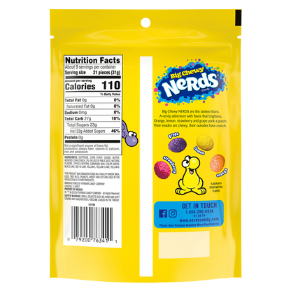 Nerds Big Chewy Candy 10oz