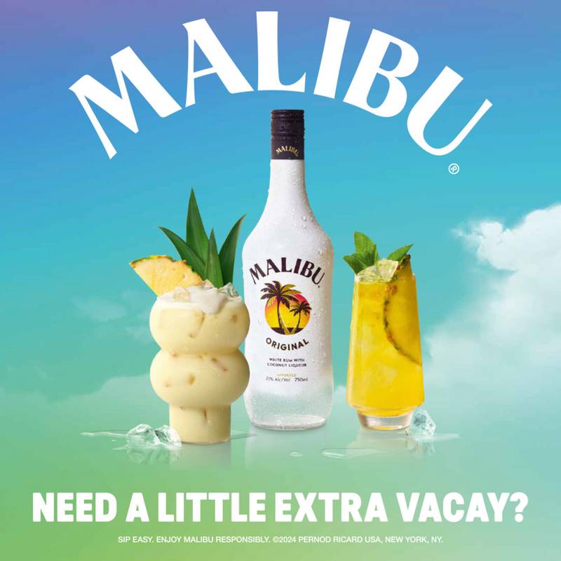 Malibu Coconut Rum 1.75L (42 Proof)