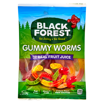 Black Forest Gummy Worms 4.5oz