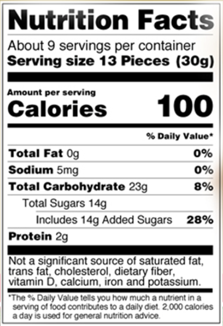 Haribo Goldbears Gummi Candy 10oz