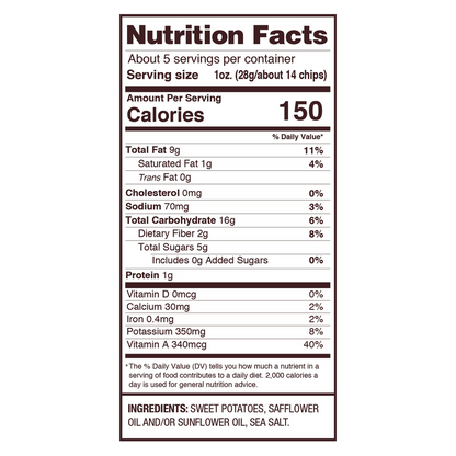 Uglies Sweet Potato Salted Kettle Chips 5.5oz