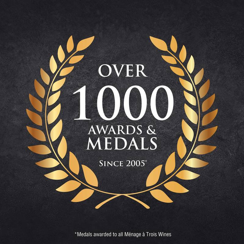 Menage a Trois Midnight Dark Red Blend 750ml