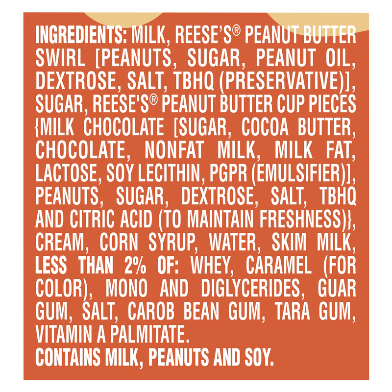 Reese's Peanut Butter Light Ice Cream 48oz