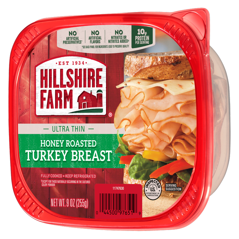 Hillshire Farm Ultra Thin Sliced Honey Roasted Turkey Breast - 9oz