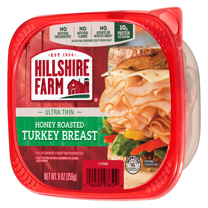 Hillshire Farm Ultra Thin Sliced Honey Roasted Turkey Breast - 9oz