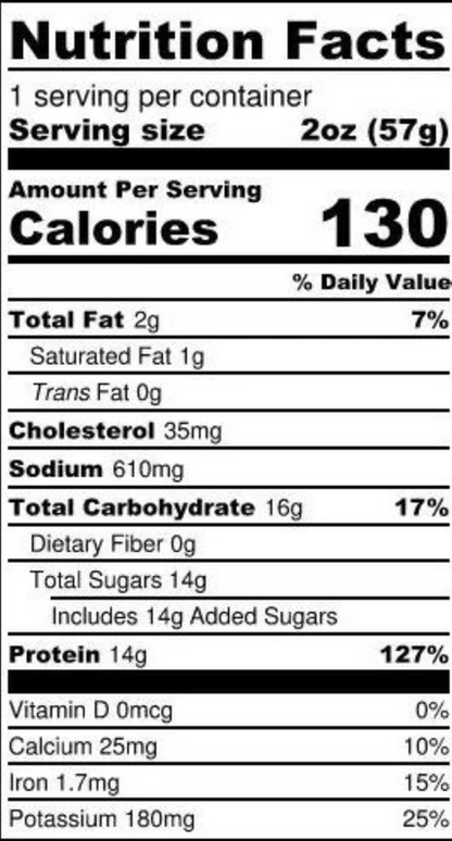 Side Project Jerky Cheesesteak Flavor Beef Jerky, 2 oz