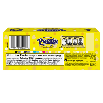 Peeps Marshmallow Chicks 5ct
