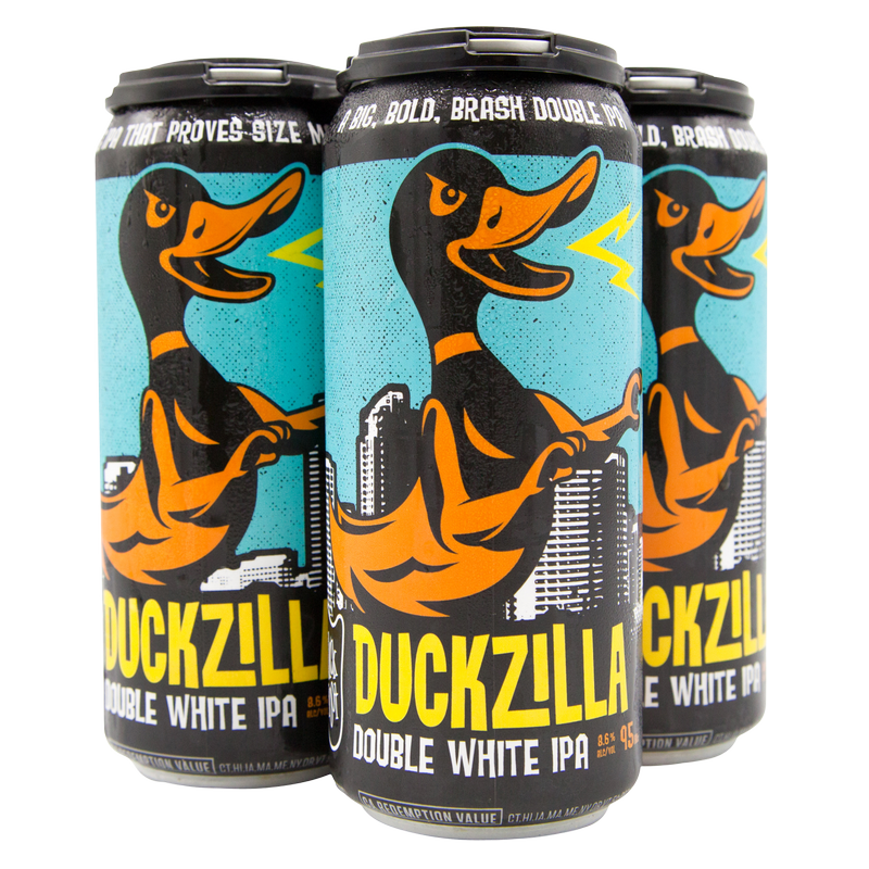 Duck Foot Duckzilla Double White IPA 4pk 16oz Can