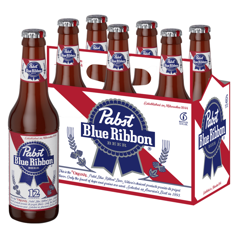 Pabst Blue Ribbon 6pk 12oz Btl