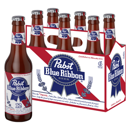 Pabst Blue Ribbon 6pk 12oz Btl