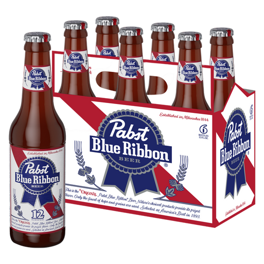 Pabst Blue Ribbon 6pk 12oz Btl
