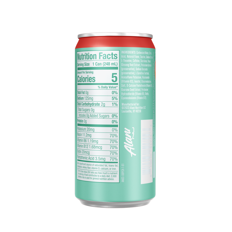 Alani Energy Juicy Peach 8.4oz