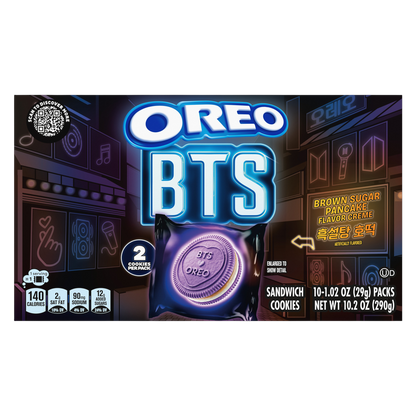 Oreo Iconic K-Pop Brown Sugar Pancake, 10 ct, 10.2 oz