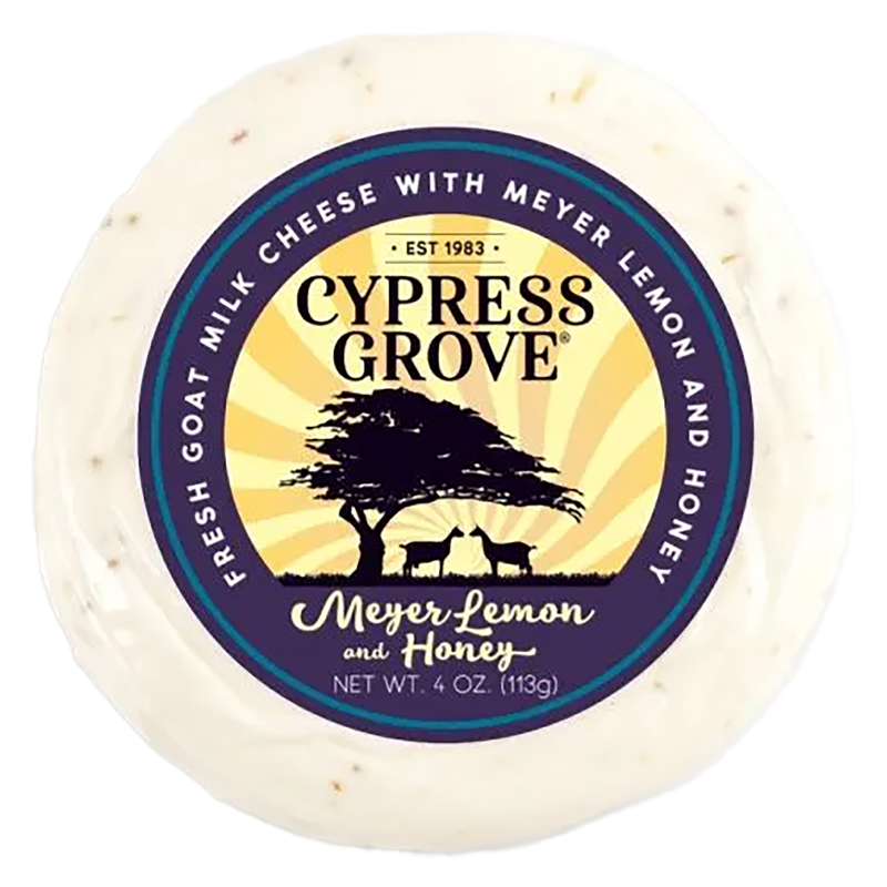 Cypress Grove Meyer Lemon & Honey Goat Cheese - 4oz