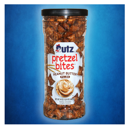 Utz Peanut Butter Filled Pretzel Bites 24oz