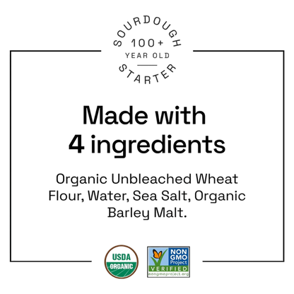The Essential Baking Company Organic Take & Bake Sourdough Bread - 16oz