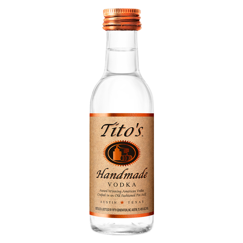 Tito's Handmade Vodka 12pk 50ml (80 Proof)