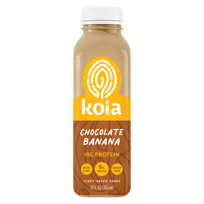 Koia Chocolate Banana Plant Based Protein Drink 12oz Btl