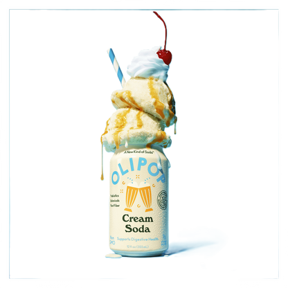 Olipop Cream Soda 12oz Can