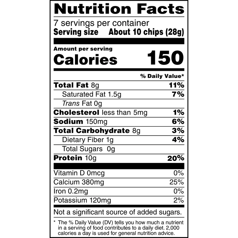 Doritos Protein Tortilla Style Chips Nacho Cheese 7oz