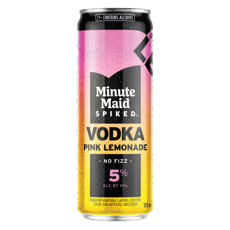 Minute Maid Pink Lemonade 12oz Can 5% ABV
