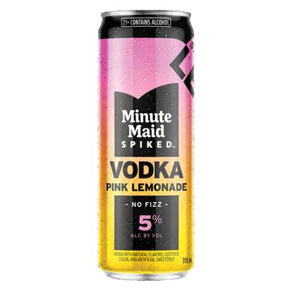 Minute Maid Pink Lemonade 12oz Can 5% ABV