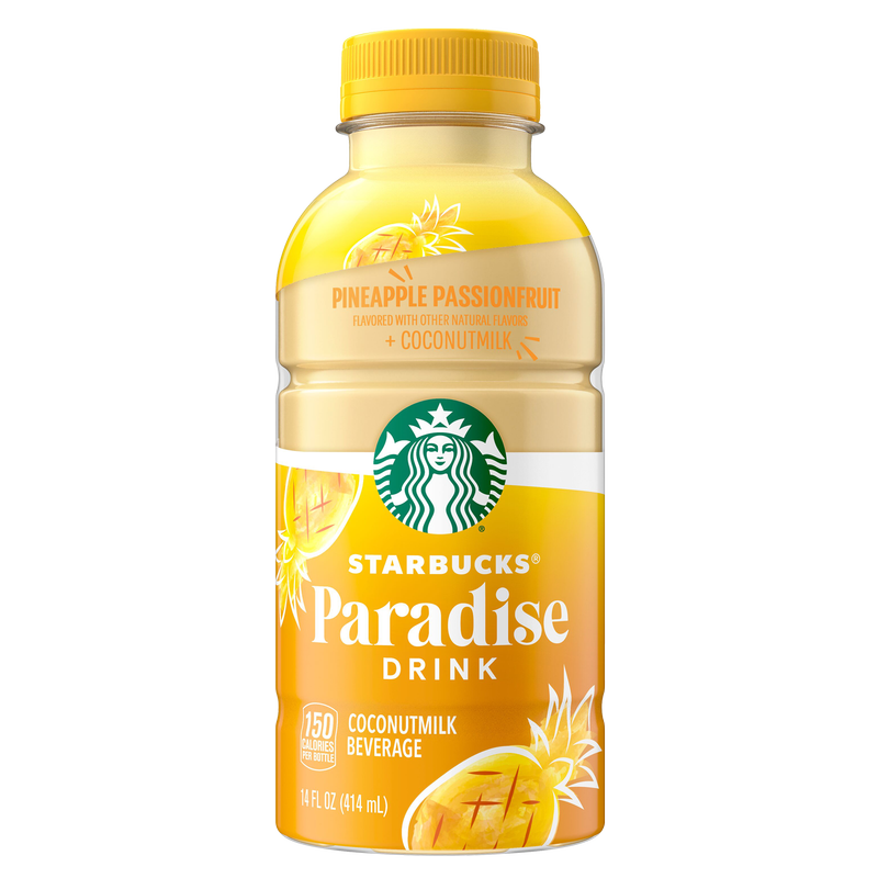 Starbucks Coffee Drink Paradise Drink Pineapple 14oz Btl