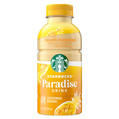 Starbucks Coffee Drink Paradise Drink Pineapple 14oz Btl