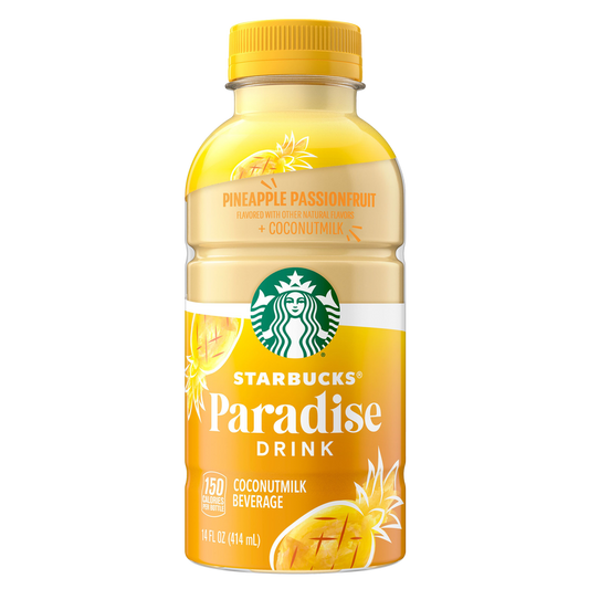 Starbucks Coffee Drink Paradise Drink Pineapple 14oz Btl