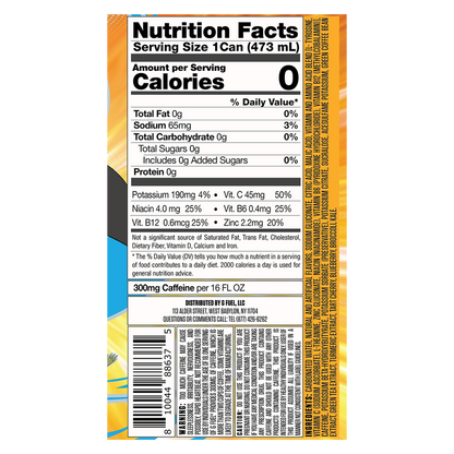 G Fuel Naruto 16oz Can