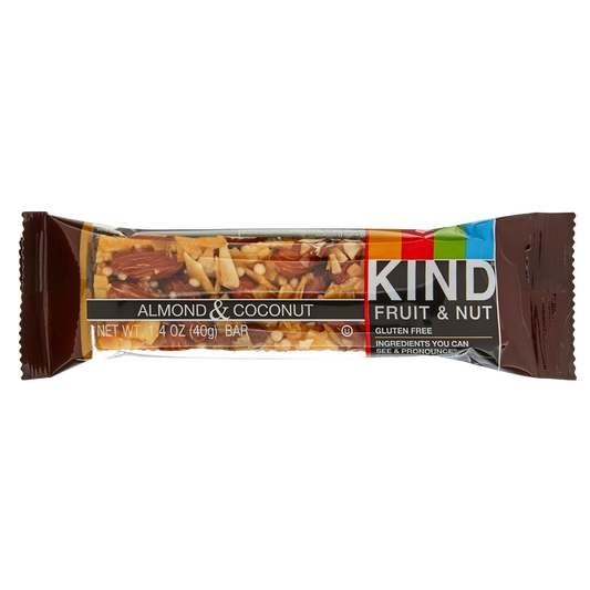 KIND Gluten Free Almond & Coconut Healthy Snack Bar 1.4oz